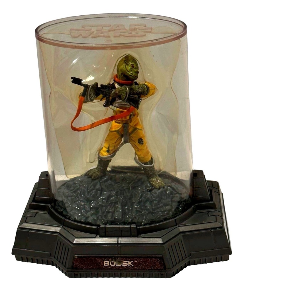 Star Wars Bossk Statue 2005 LFL Hasbro‎ Action Figure Display Case